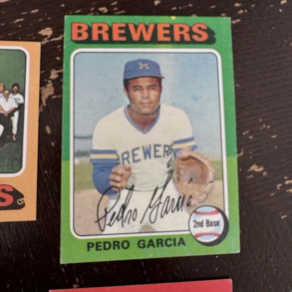 1975 Topps Baseball 12 Card Lot w Dave Kingman Pedro Garcia Tim Foli Jim Bibby - Picture 5 of 12